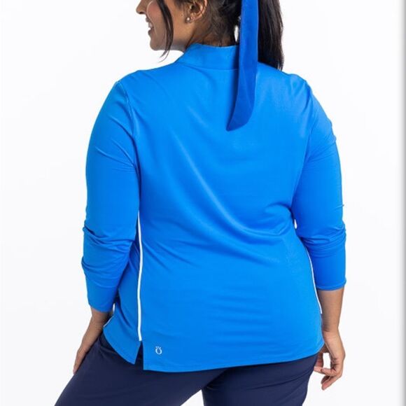 Kinona Keep It Covered Long Sleeve Golf Top SZ S - Picture 3 of 3